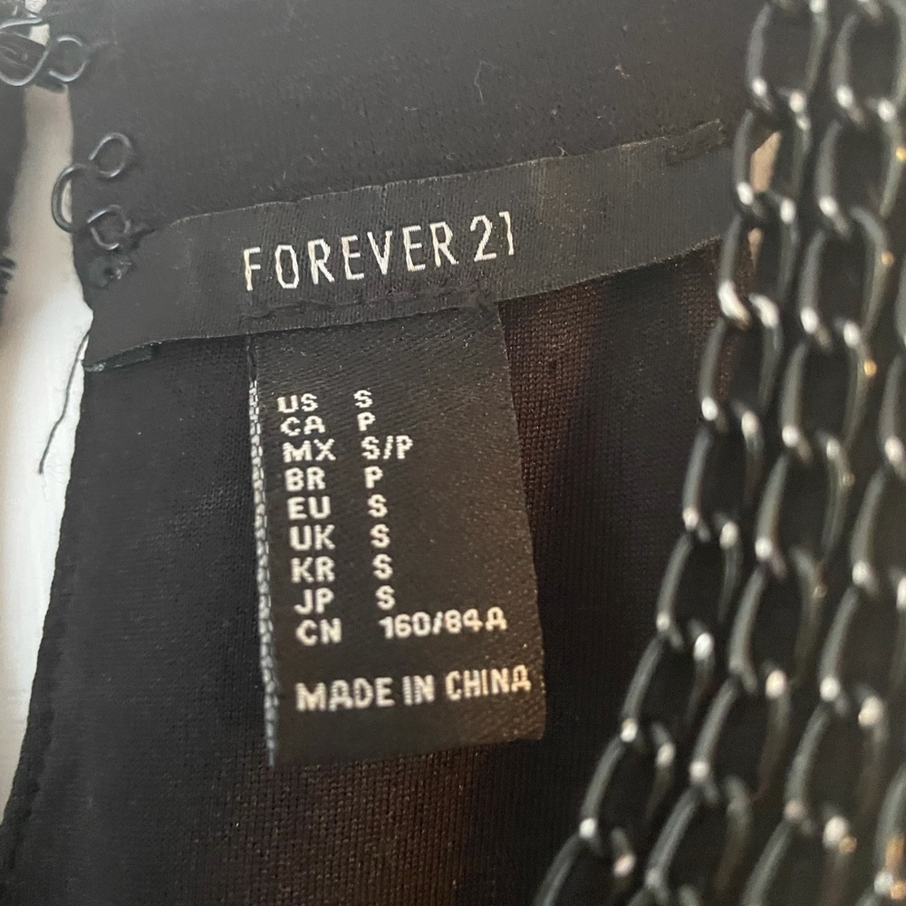 Forever 21 black cocktail dress - Picture 4 of 12